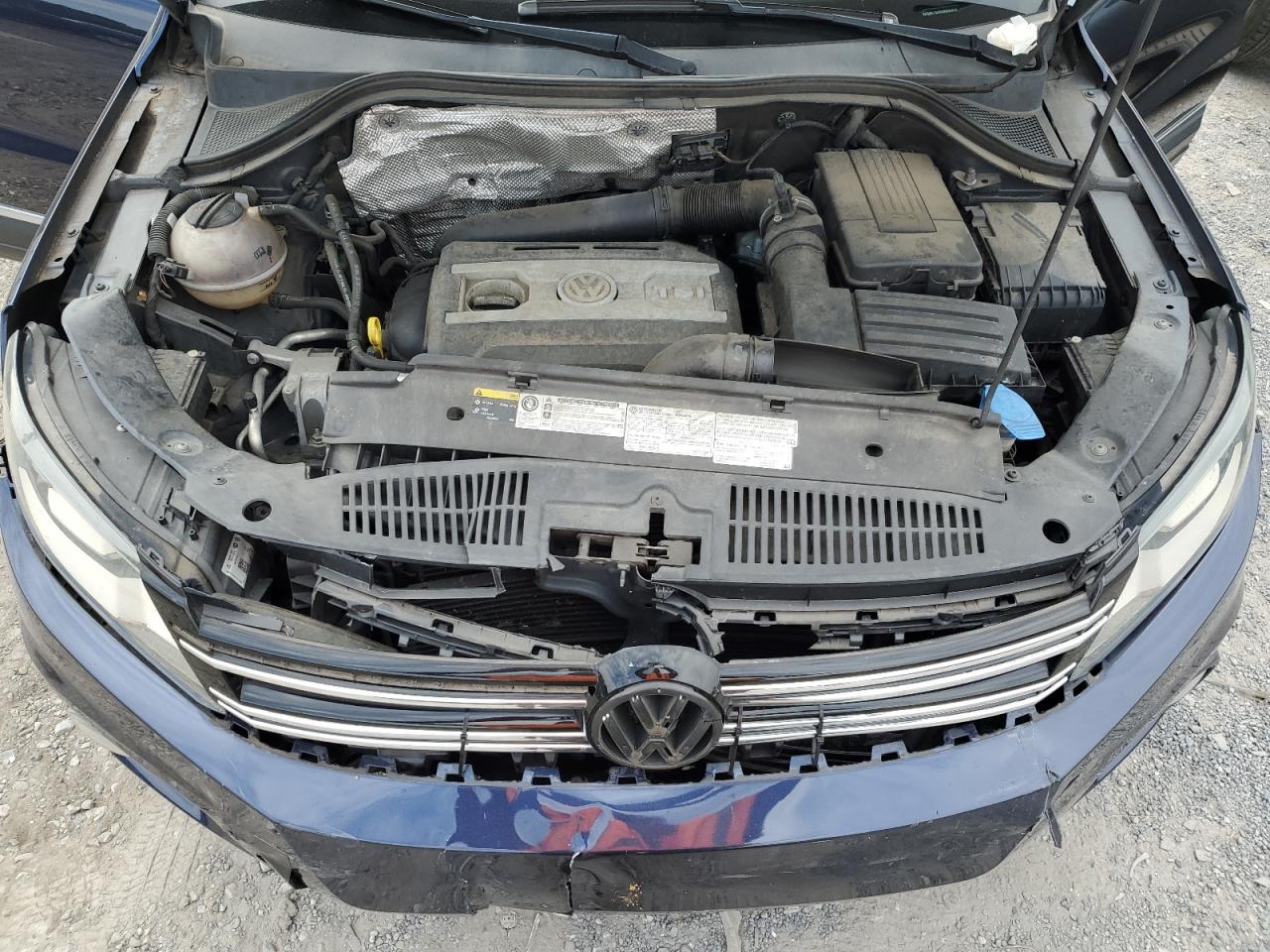 2016 Volkswagen Tiguan S VIN: WVGBV7AX8GW544716 Lot: 80329635