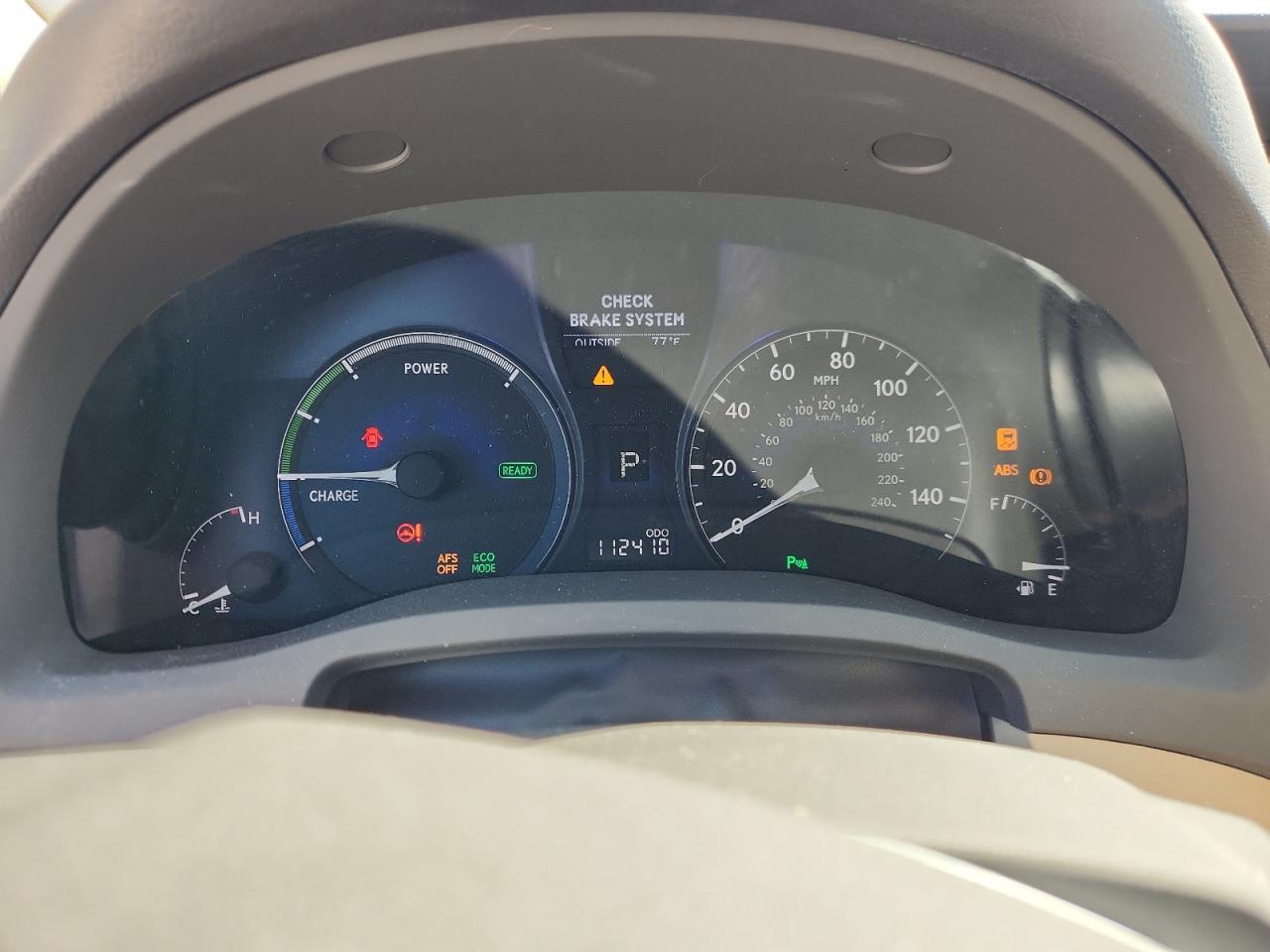 2011 Lexus Rx 450H VIN: JTJBC1BA8B2418497 Lot: 70751105