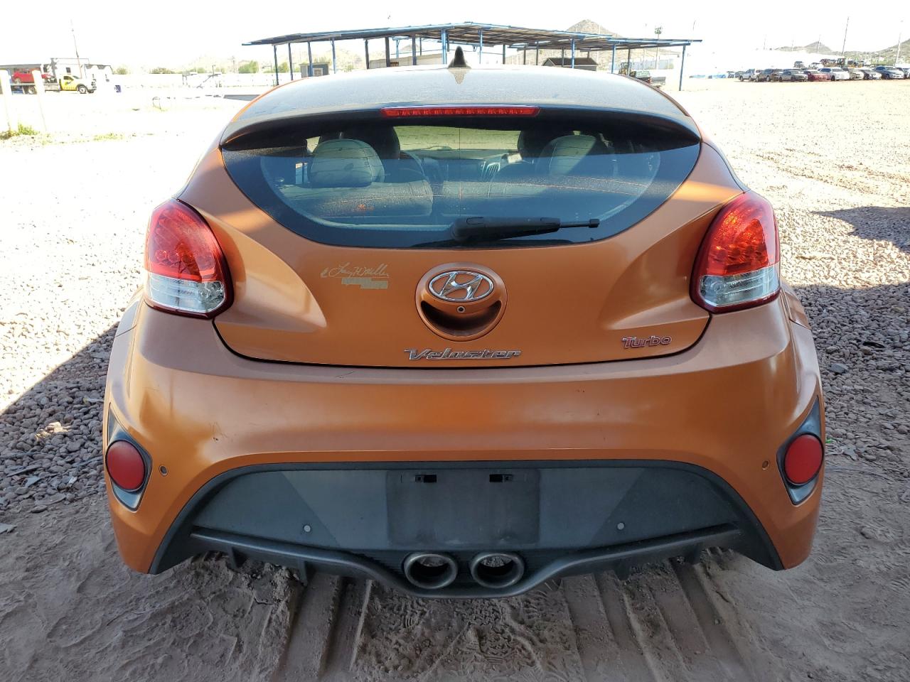 2016 Hyundai Veloster Turbo VIN: KMHTC6AE3GU303046 Lot: 80927325