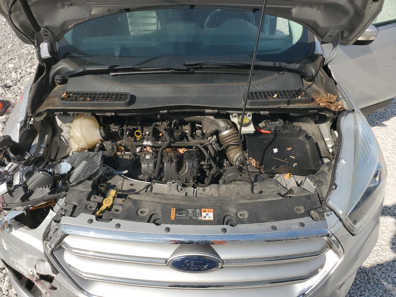 2017 Ford Escape Titanium VIN: 1FMCU9J9XHUD50464 Lot: 81403195