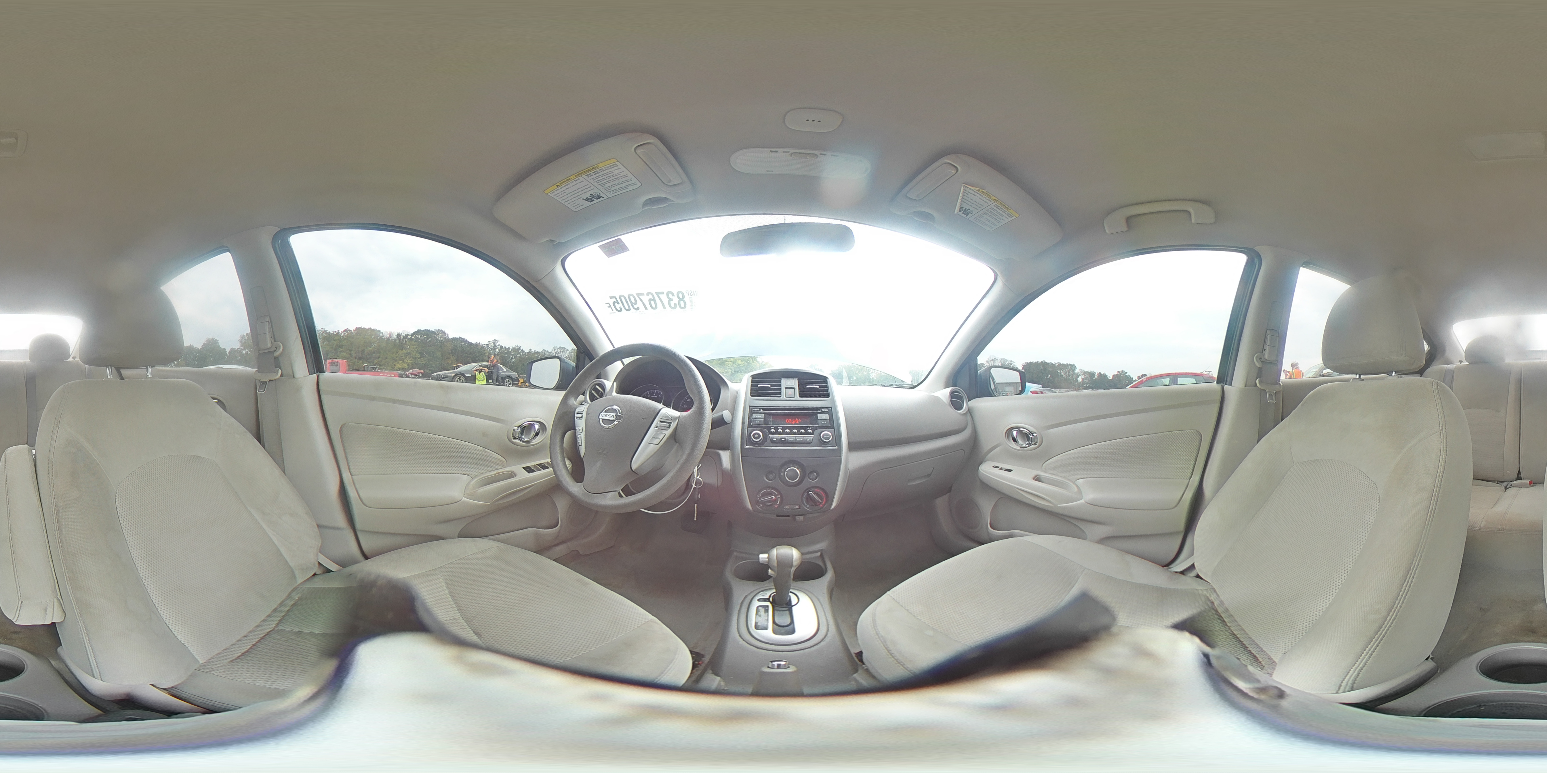 2015 Nissan Versa S VIN: 3N1CN7AP6FL830774 Lot: 83767905