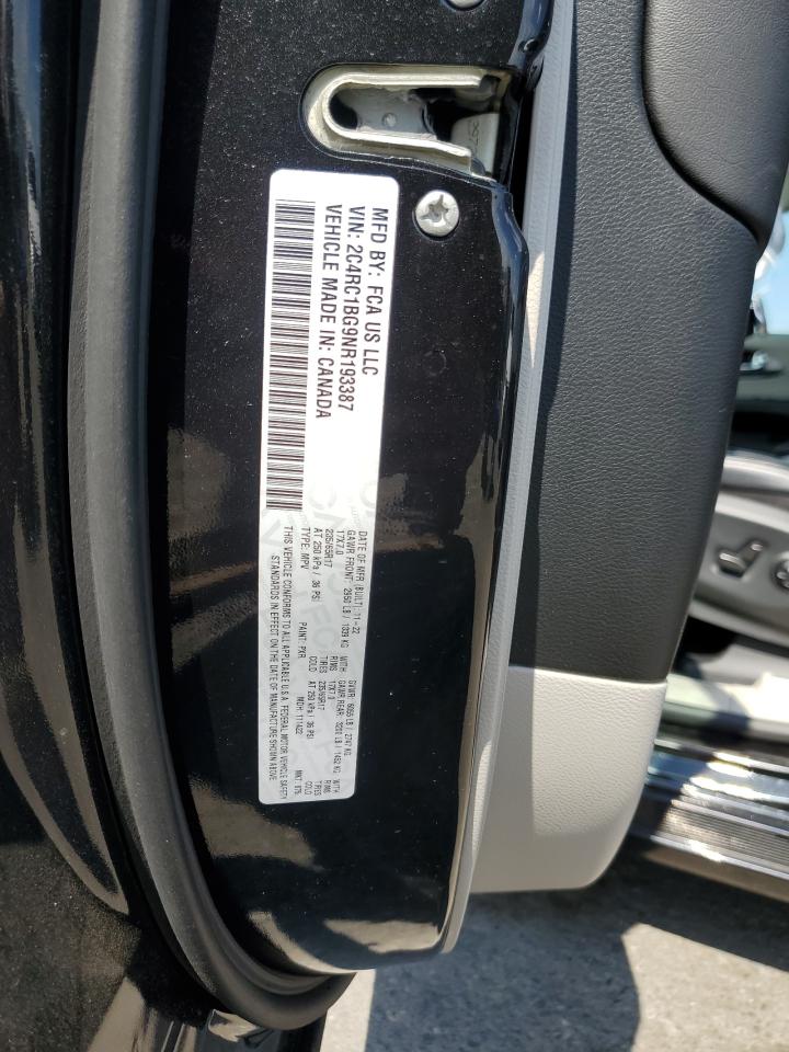 2022 Chrysler Pacifica Touring L VIN: 2C4RC1BG9NR193387 Lot: 80682135