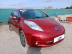 2014 NISSAN LEAF TEKNA  for sale at Copart WOLVERHAMPTON