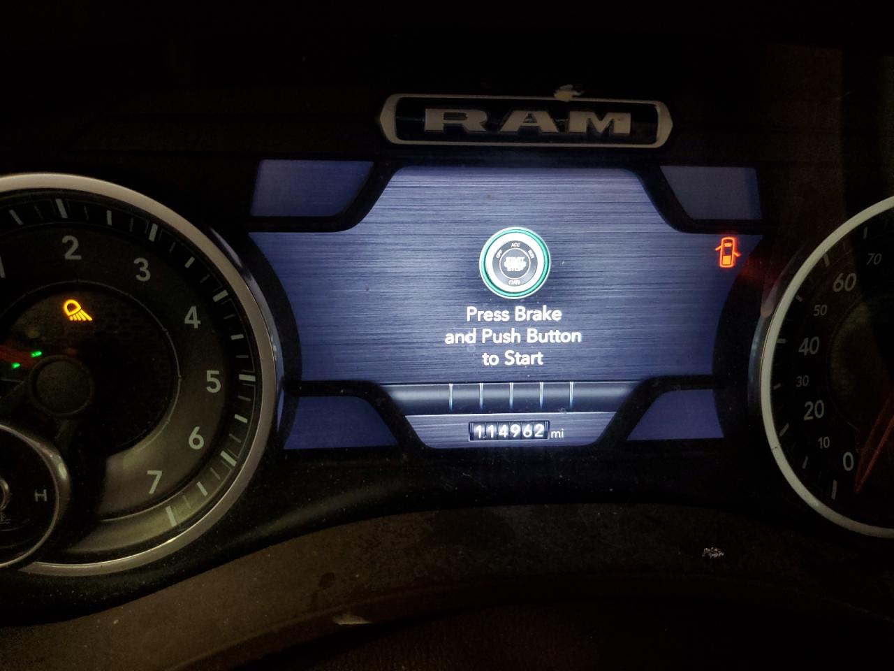 2019 Ram 1500 Laramie VIN: 1C6SRFJT9KN647570 Lot: 80578515