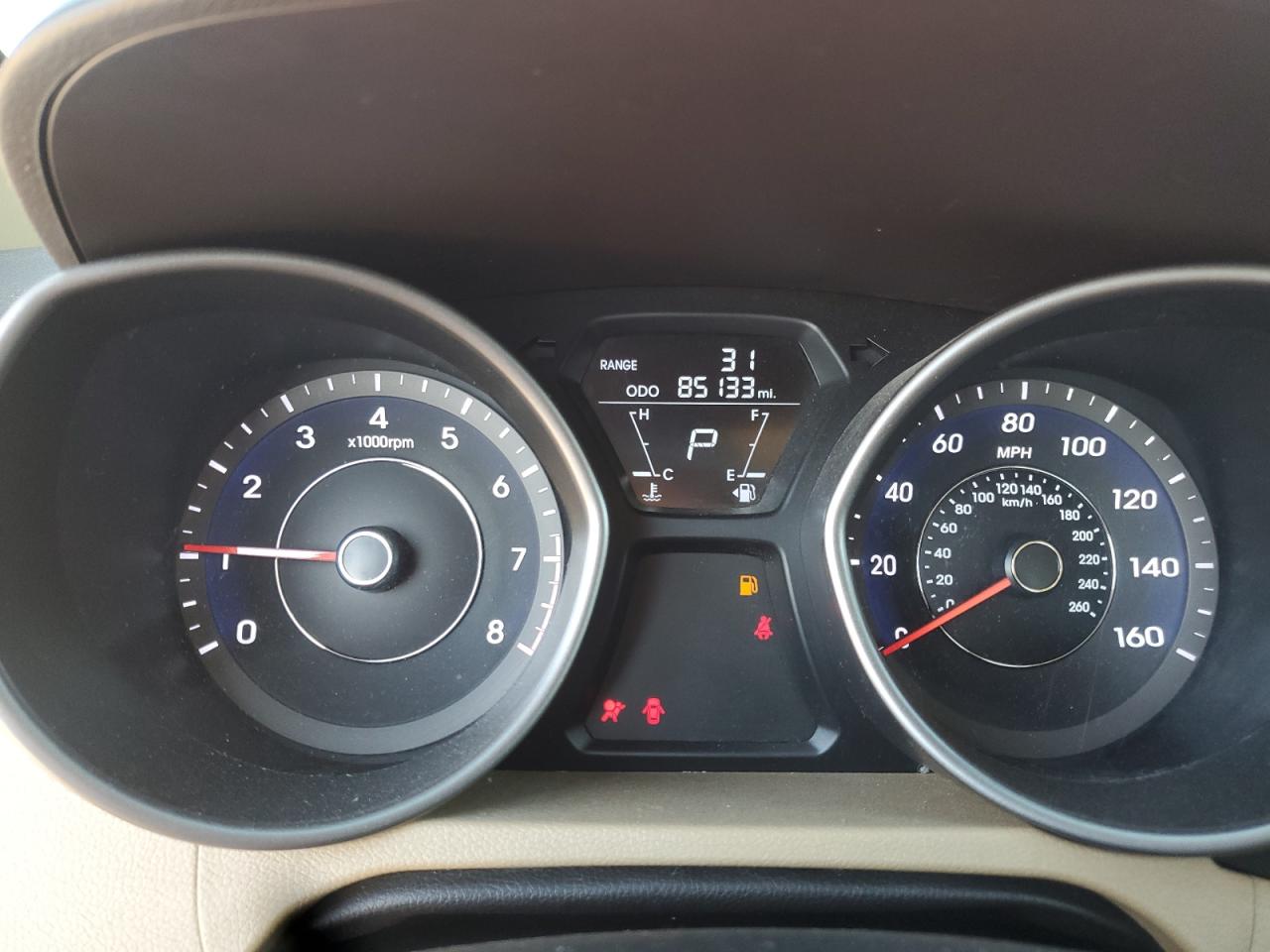 2013 Hyundai Elantra Gls VIN: 5NPDH4AE3DH231219 Lot: 80864285