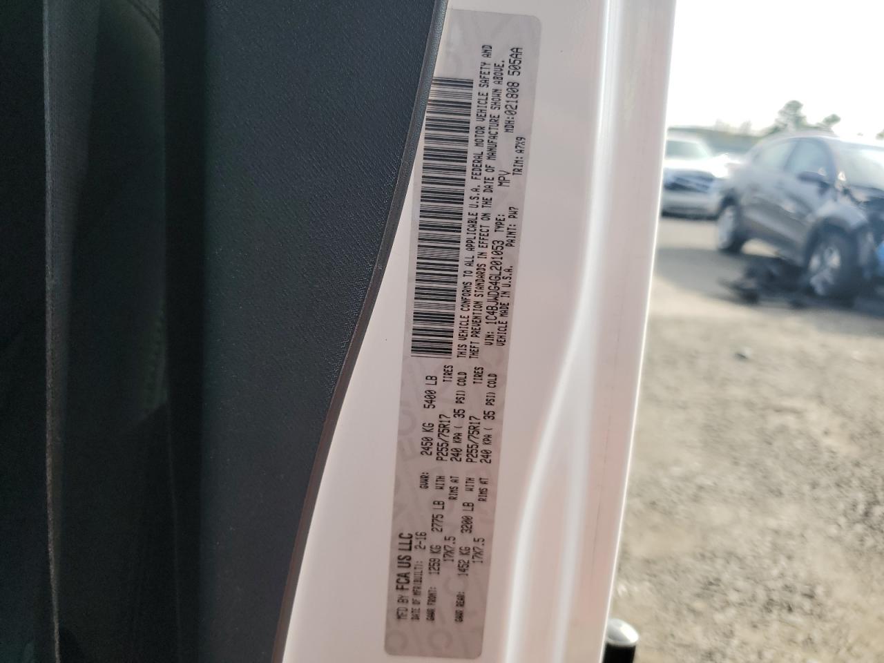 2016 Jeep Wrangler Unlimited Sport VIN: 1C4BJWDG4GL201053 Lot: 81426795