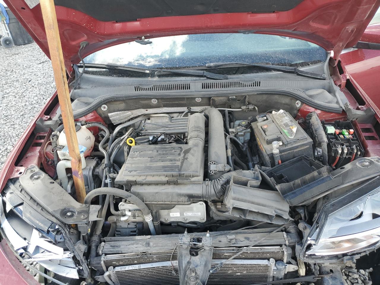 2017 Volkswagen Jetta S VIN: 3VW2B7AJ2HM256360 Lot: 81808555