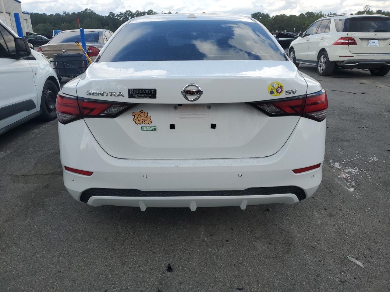 2022 Nissan Sentra Sv VIN: 3N1AB8CV2NY289886 Lot: 84018555