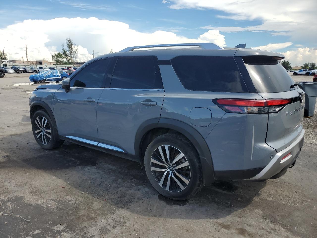 2023 Nissan Pathfinder Platinum grey null gas 5N1DR3DK9PC215868 photo #3