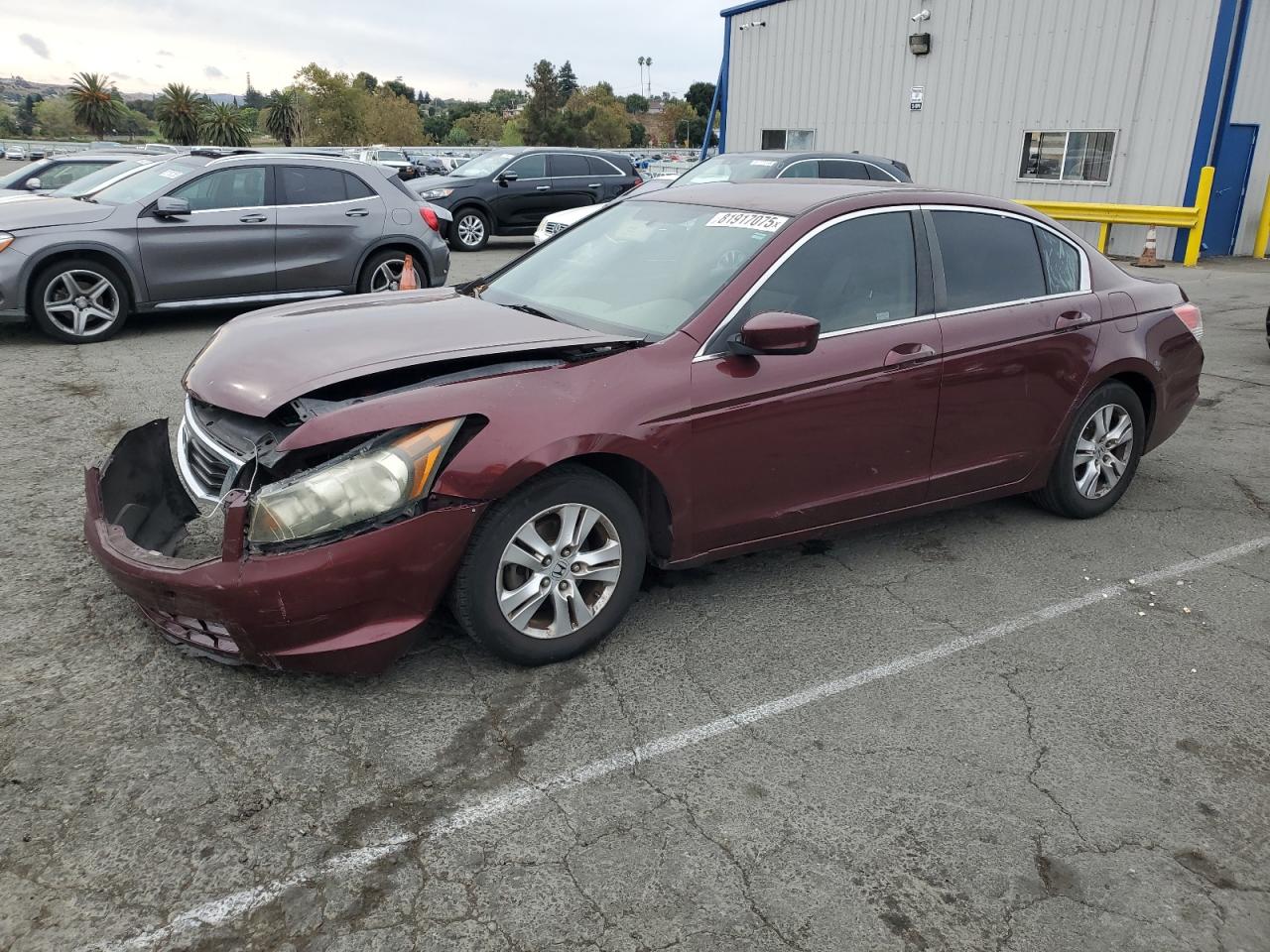 2009 Honda Accord Lxp VIN: 1HGCP26429A136301 Lot: 81917075