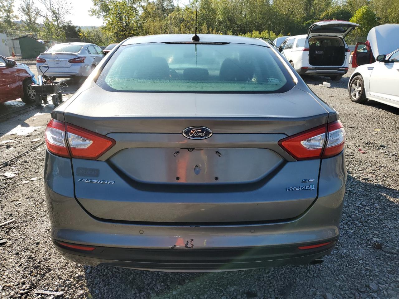 2014 Ford Fusion Se Hybrid VIN: 3FA6P0LU8ER313671 Lot: 83937295