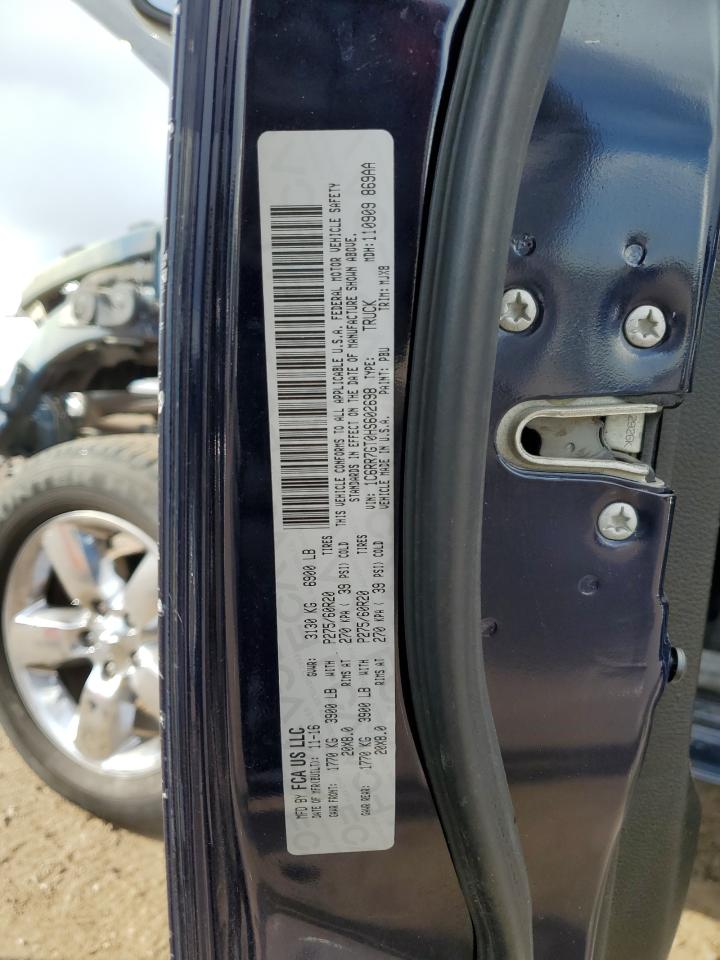 2017 Ram 1500 Slt VIN: 1C6RR7GT0HS602698 Lot: 80393185