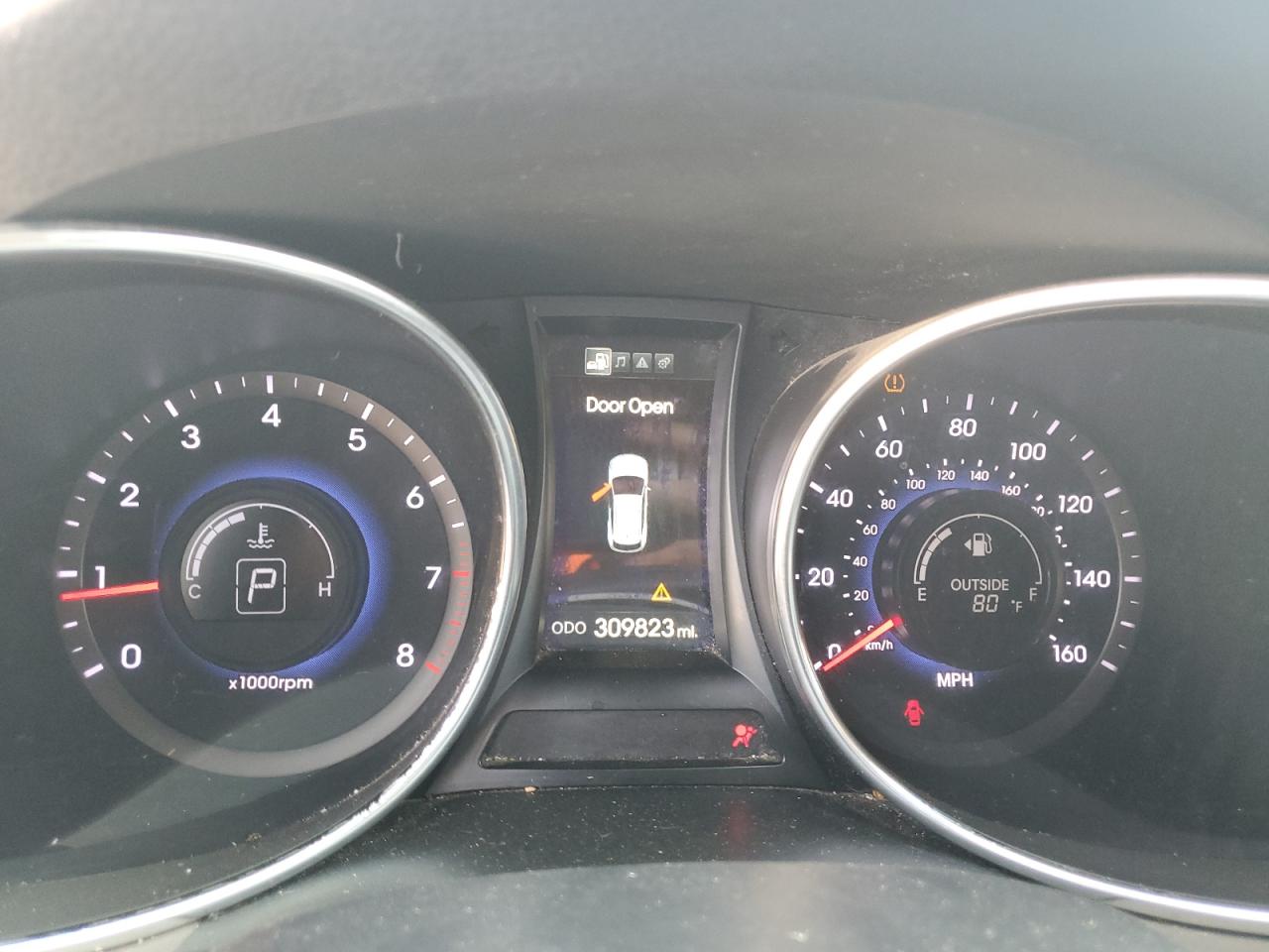 2014 Hyundai Santa Fe Gls VIN: KM8SN4HFXEU037255 Lot: 81450025