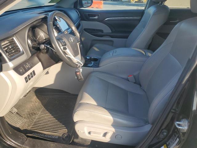  TOYOTA HIGHLANDER 2019 Черный