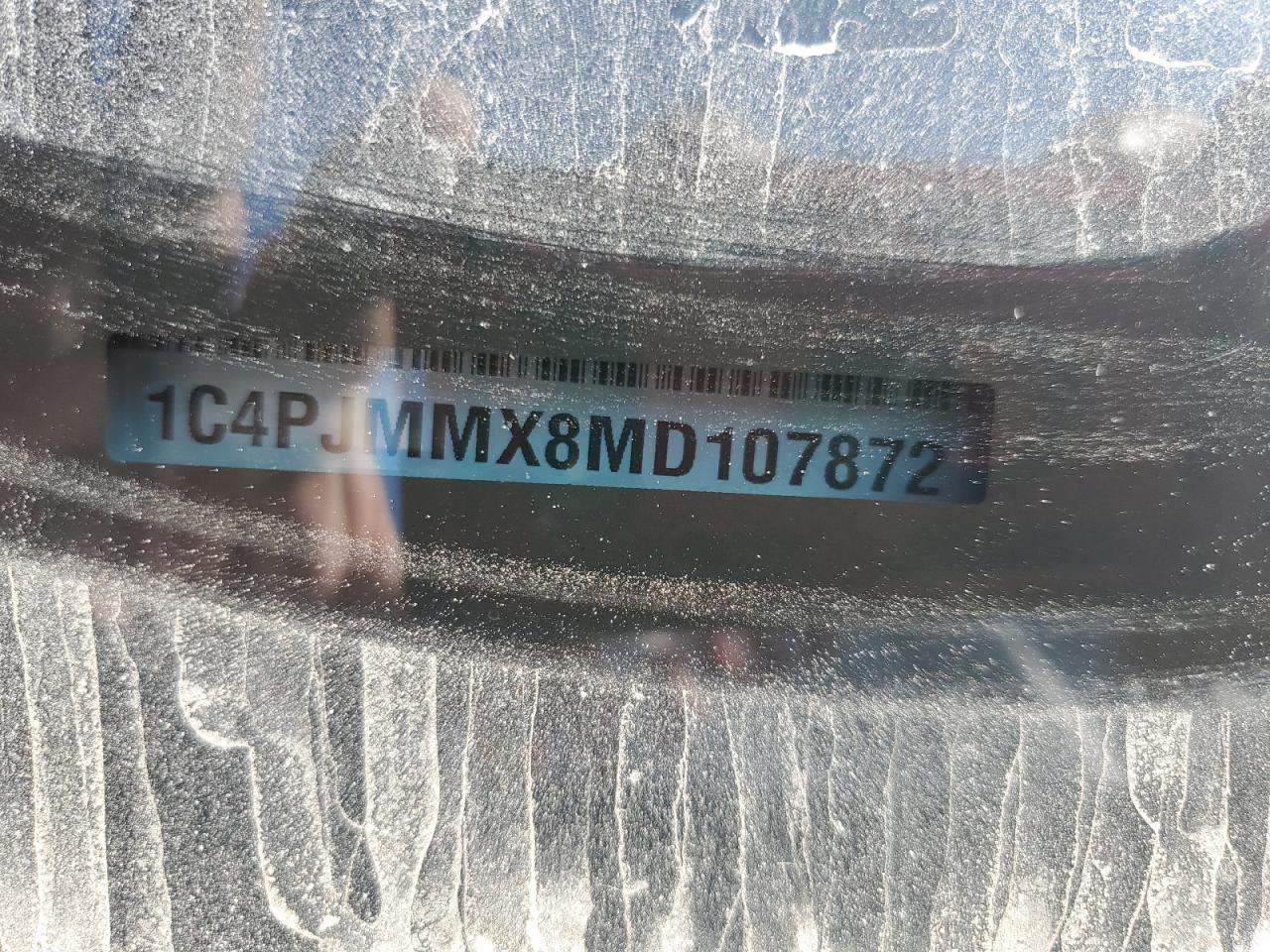 2021 Jeep Cherokee Latitude Lux VIN: 1C4PJMMX8MD107872 Lot: 81268985