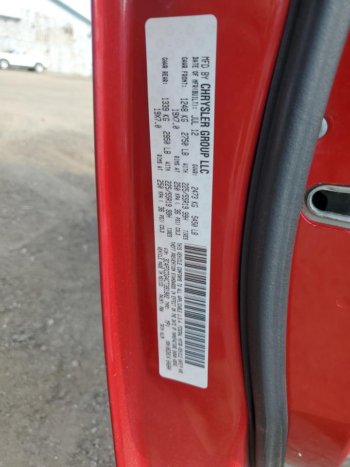 2012 Dodge Journey Crew VIN: 3C4PDCDG4CT391902 Lot: 81317405