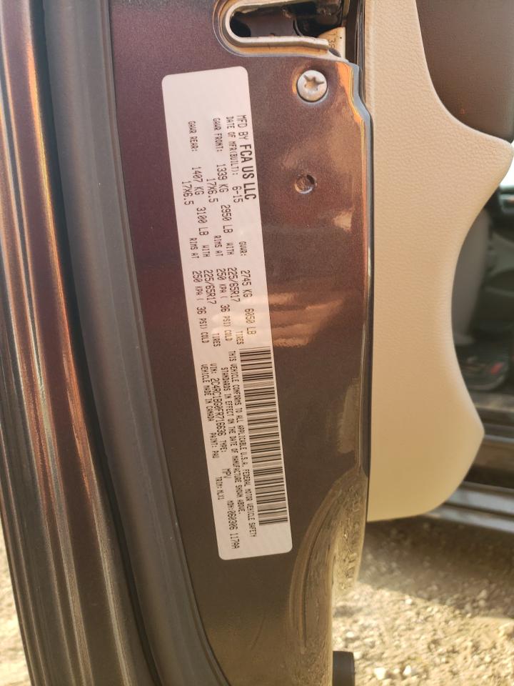 2015 Chrysler Town & Country Touring VIN: 2C4RC1BG0FR716636 Lot: 80153495