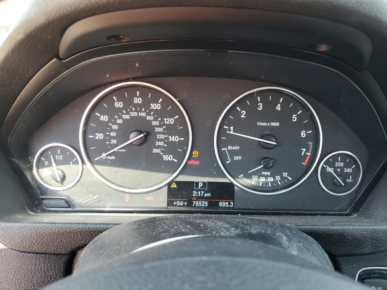 2015 BMW 320 I xDrive VIN: WBA3C3C56FP663633 Lot: 80620605