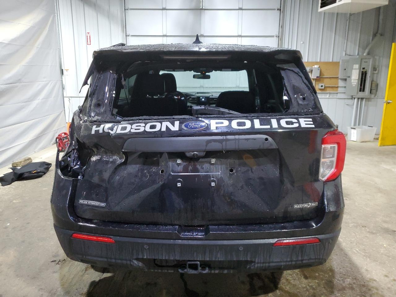 2022 Ford Explorer Police Interceptor VIN: 1FM5K8AB9NGB46020 Lot: 83800115