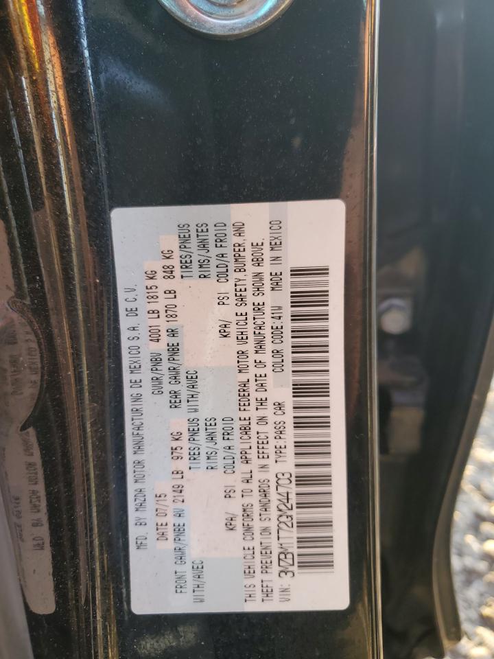 2016 Mazda 3 Sport VIN: 3MZBM1T72GM244703 Lot: 81873605