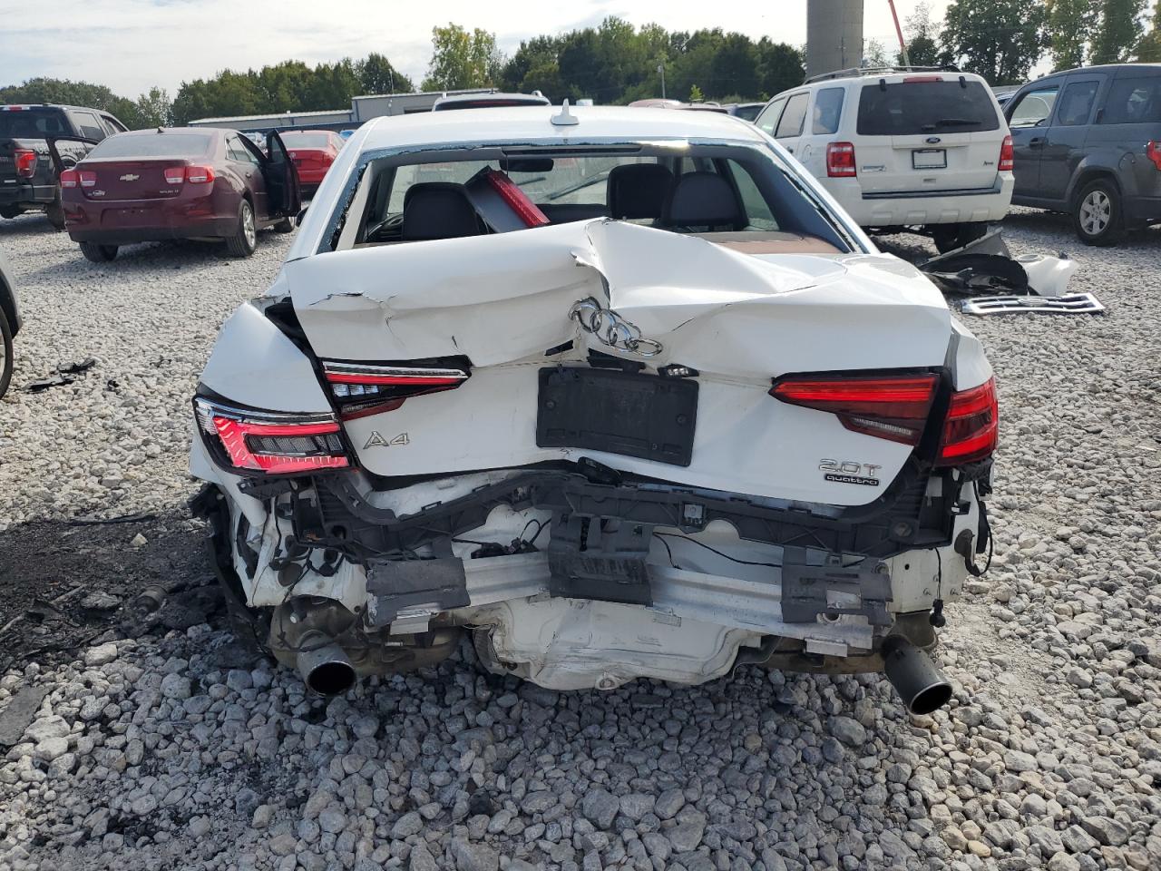 2017 Audi A4 Premium VIN: WAUANAF44HN000214 Lot: 69071415