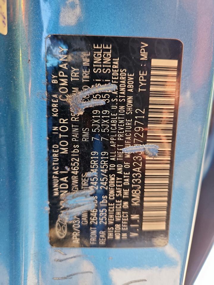 2018 Hyundai Tucson Value VIN: KM8J33A23JU729712 Lot: 81124535