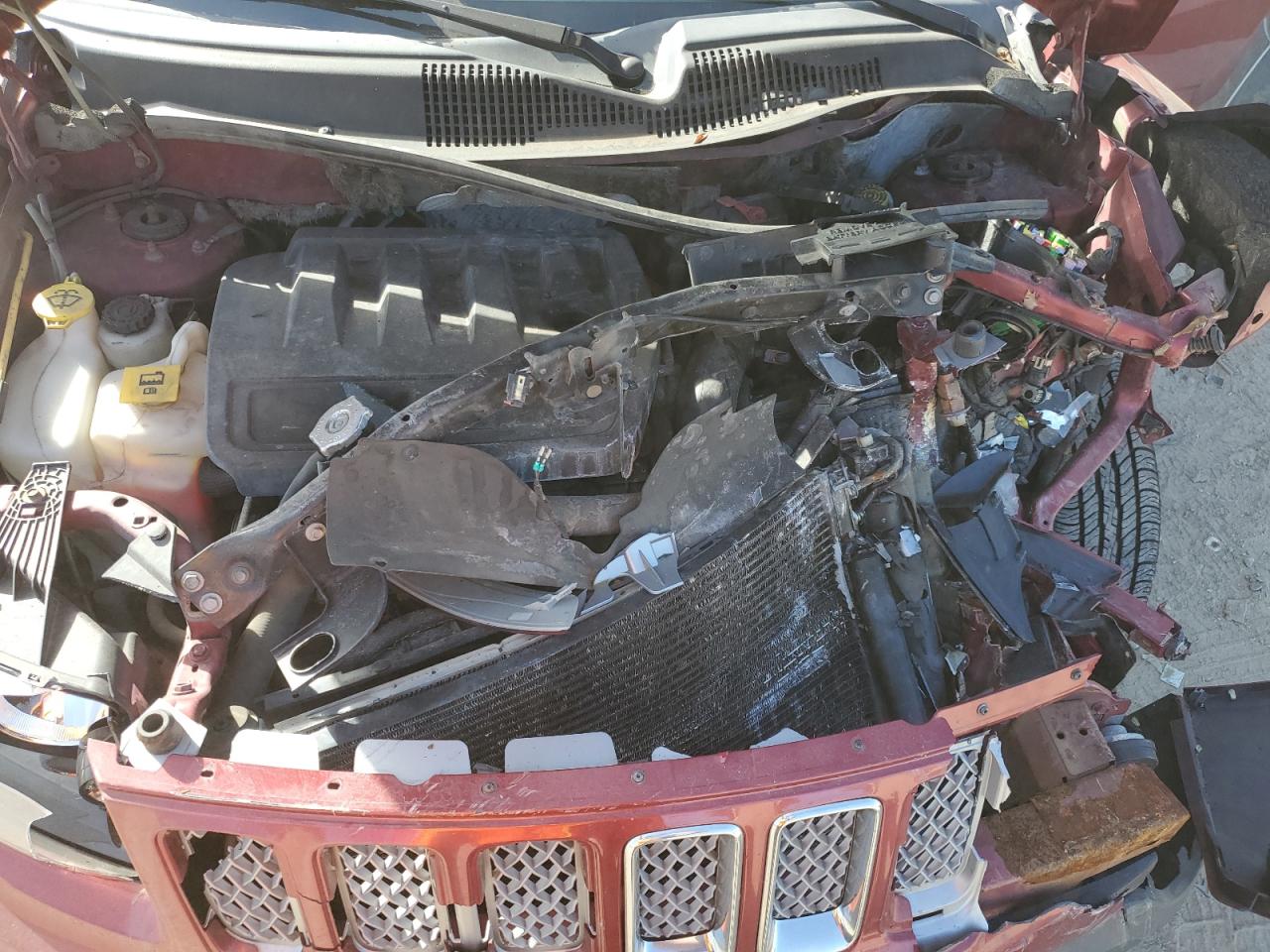 2014 Jeep Compass Latitude VIN: 1C4NJCEB9ED539716 Lot: 84355175