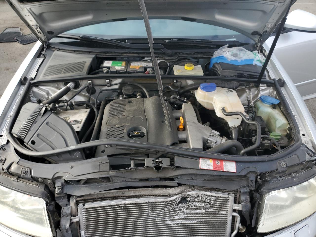 2004 Audi A4 1.8T Quattro VIN: WAULC68E14A143687 Lot: 71912925