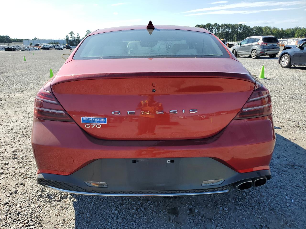 2022 Genesis G70 Base VIN: KMTG34TA5NU093715 Lot: 71250895