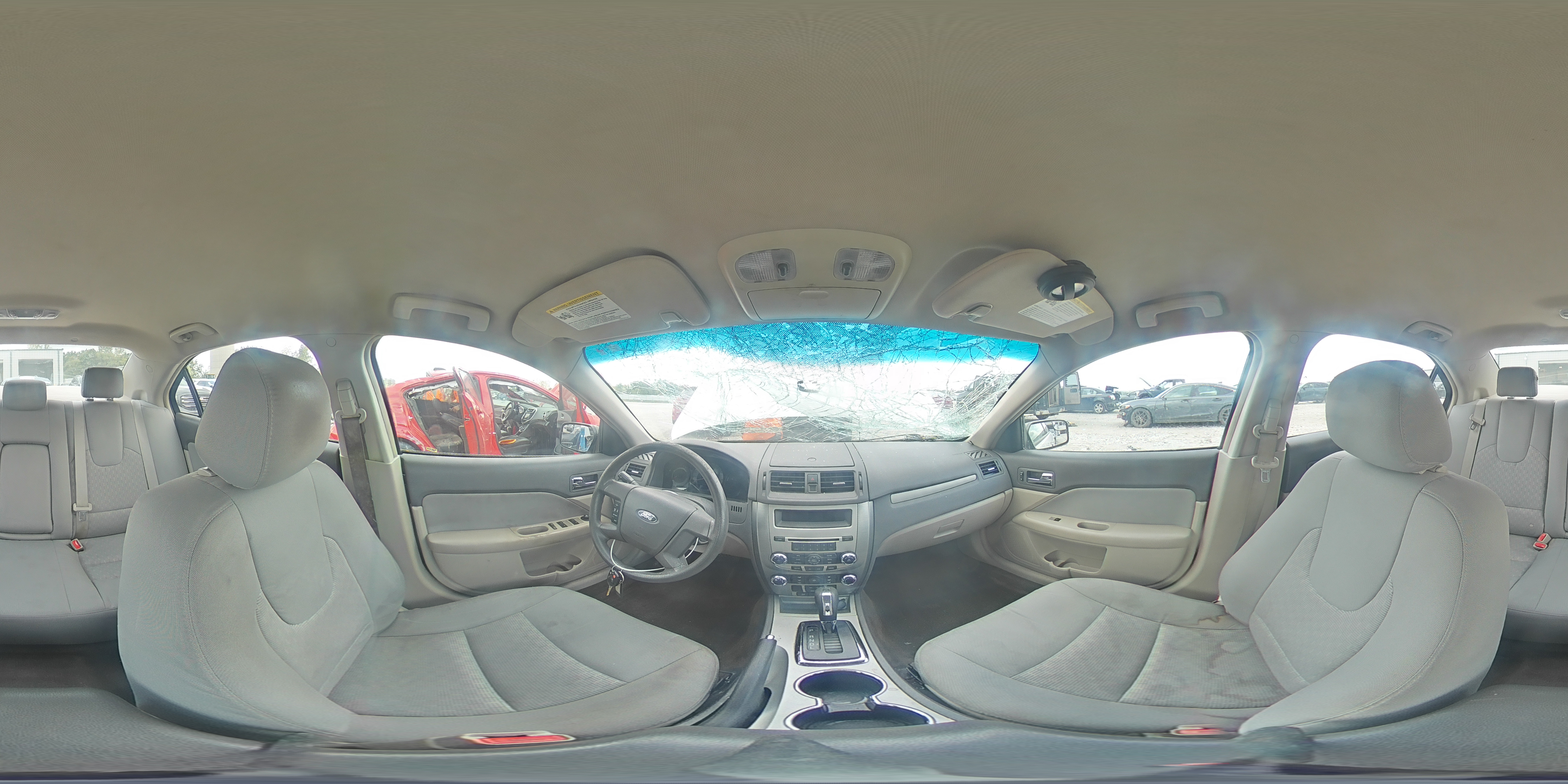 2012 Ford Fusion S VIN: 3FAHP0GA4CR434834 Lot: 83841705