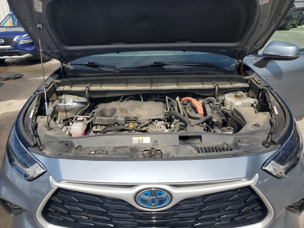 2021 Toyota Highlander Hybrid Xle VIN: 5TDHBRCH4MS035405 Lot: 80127365