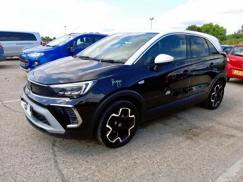 2021 VAUXHALL CROSSLAND ELITE TURBO  for sale at Copart SANDWICH