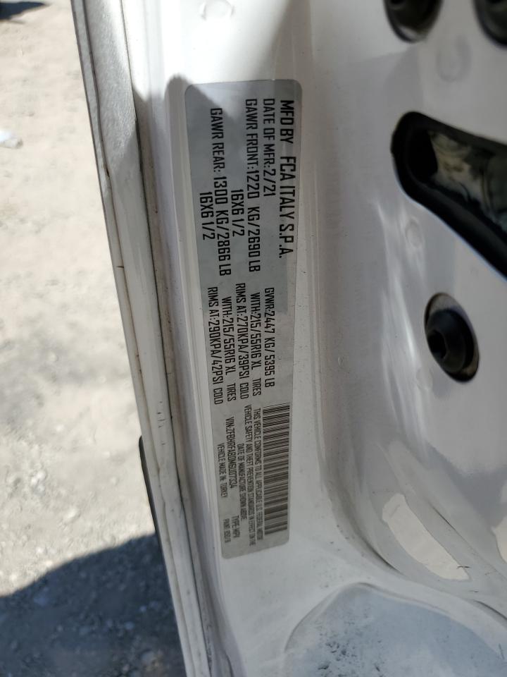 2021 Ram Promaster City VIN: ZFBHRFAB0M6U07334 Lot: 71716945