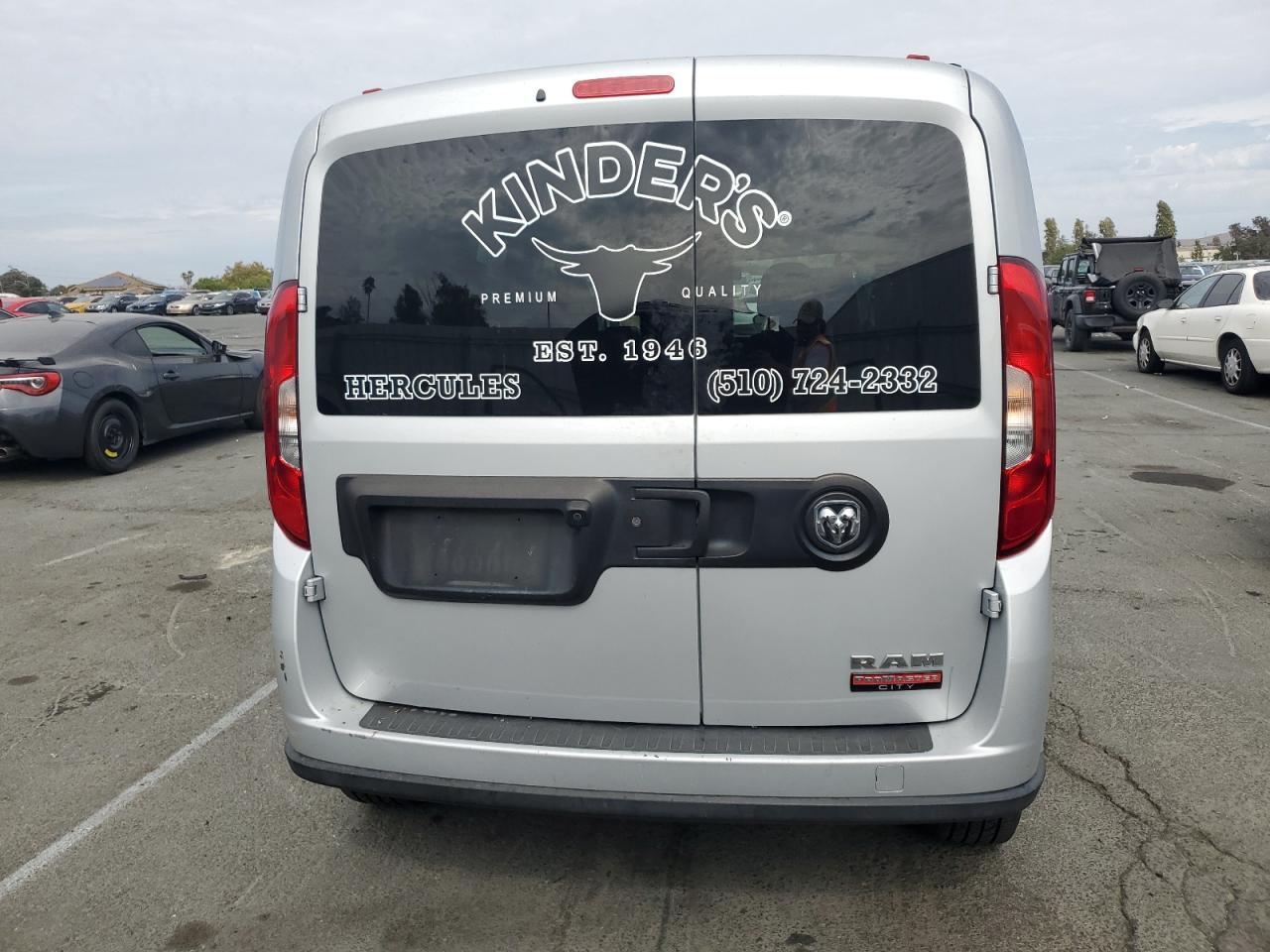 2019 Ram Promaster City Slt VIN: ZFBHRFBB9K6N58958 Lot: 81602245