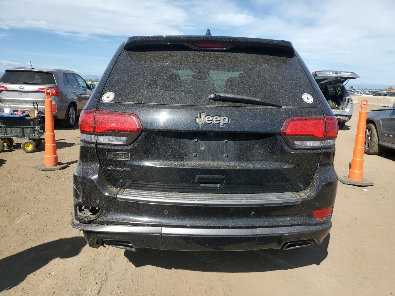 2018 Jeep Grand Cherokee Overland VIN: 1C4RJFCG8JC435705 Lot: 71734995