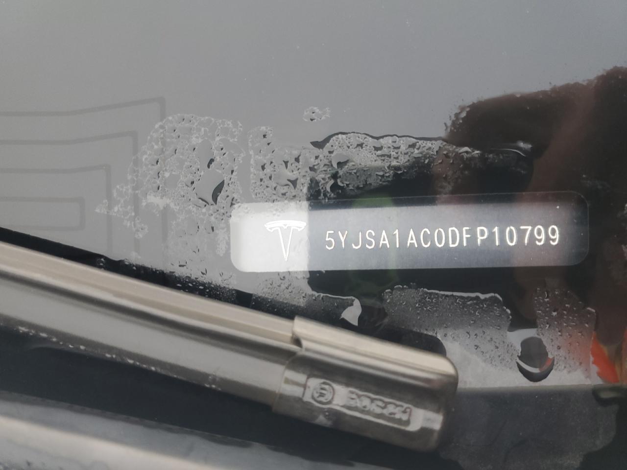 2013 Tesla Model S VIN: 5YJSA1AC0DFP10799 Lot: 81713755