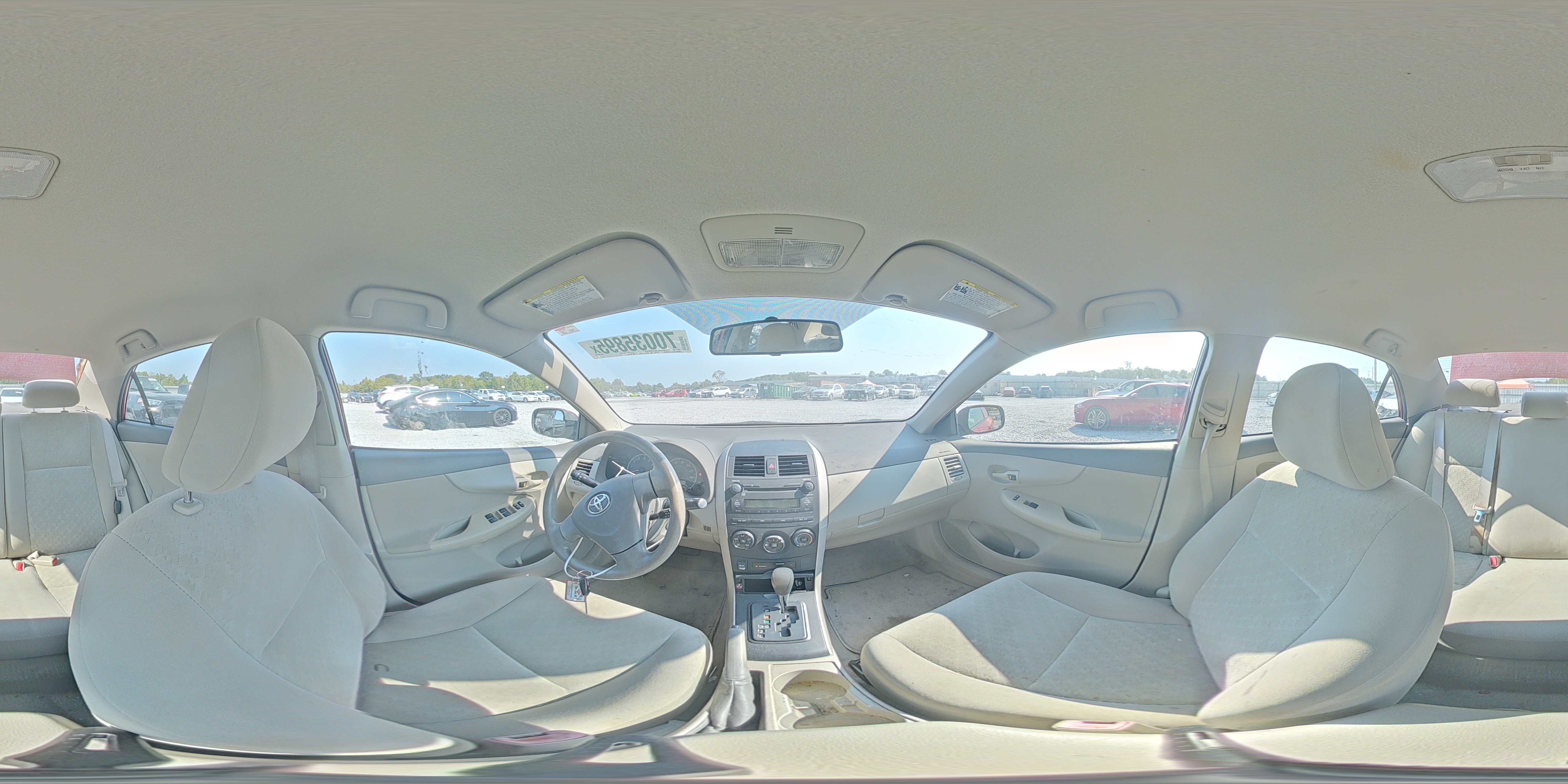 2009 Toyota Corolla Base VIN: 1NXBU40E49Z058596 Lot: 70035895