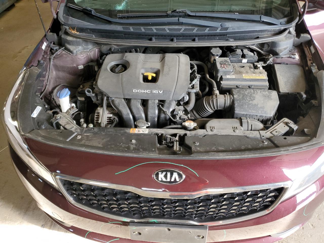2017 Kia Forte Lx VIN: 3KPFK4A77HE064269 Lot: 71049045
