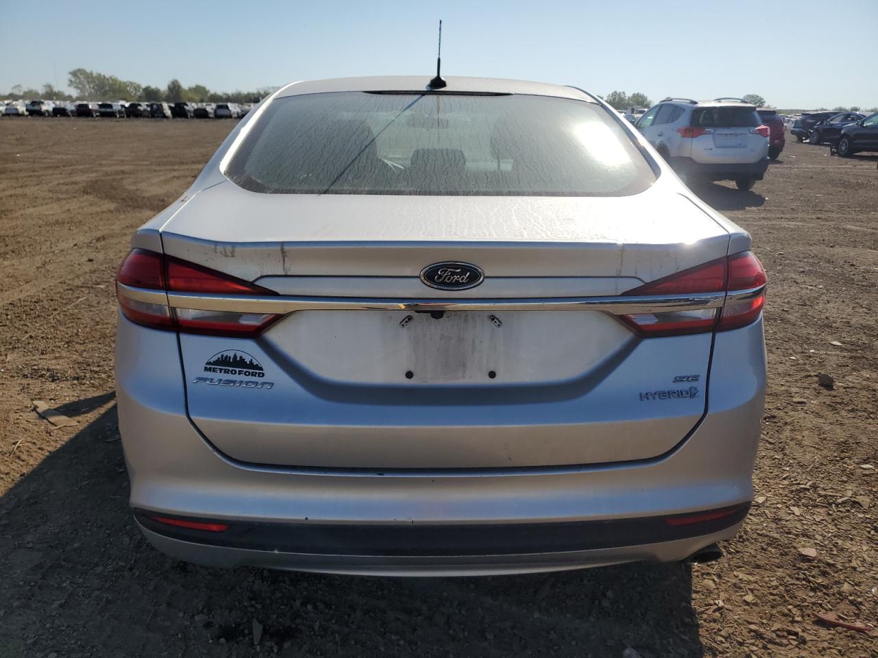 2017 Ford Fusion Se Hybrid VIN: 3FA6P0LU1HR385350 Lot: 81770655