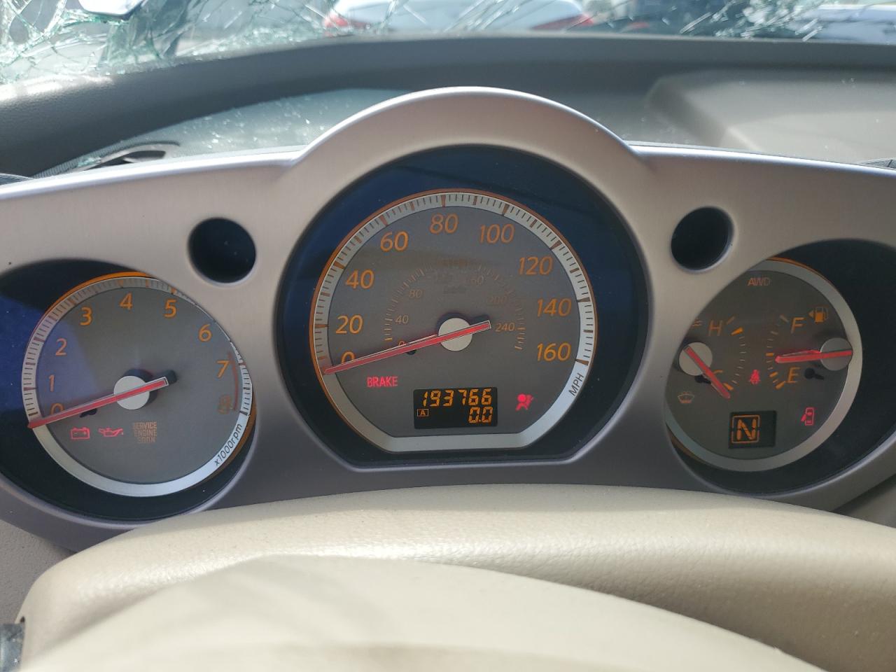 2006 Nissan Murano Sl VIN: JN8AZ08W66W547769 Lot: 71808385