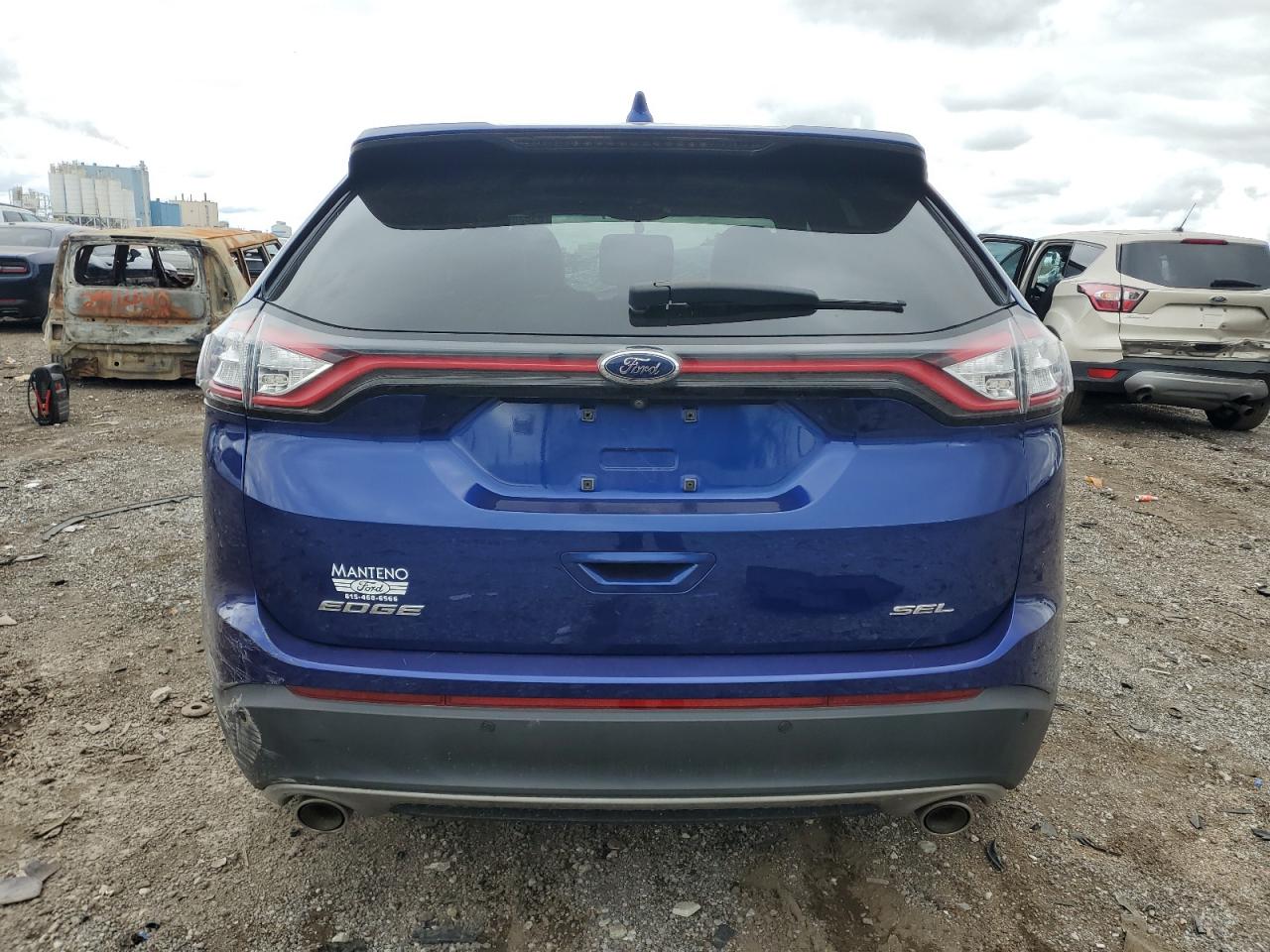 2015 Ford Edge Sel VIN: 2FMTK3J80FBB08344 Lot: 83828945