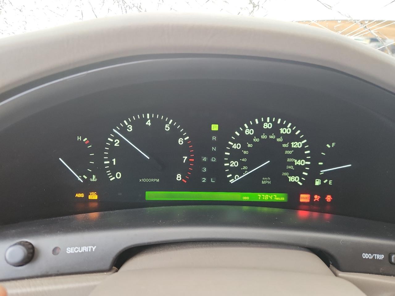 1998 Lexus Ls 400 VIN: JT8BH28F5W0133480 Lot: 80707865