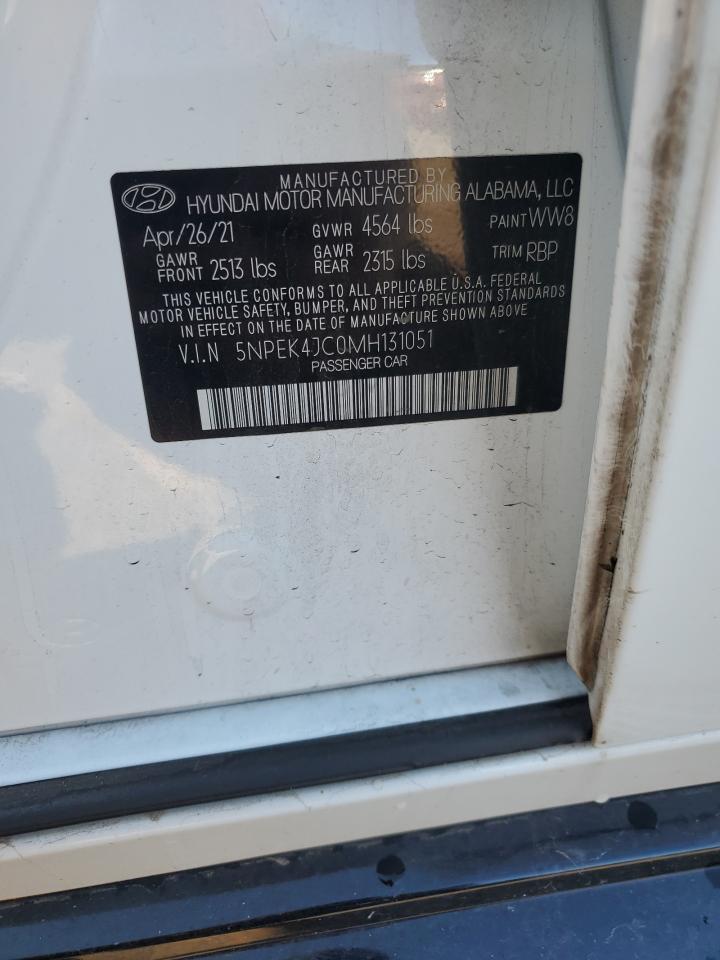 2021 Hyundai Sonata N Line VIN: 5NPEK4JC0MH131051 Lot: 81135765