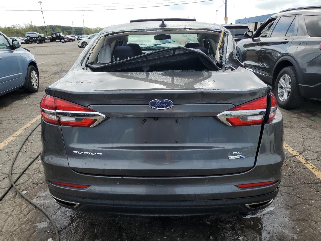 2019 Ford Fusion Se VIN: 3FA6P0T90KR237984 Lot: 81565045