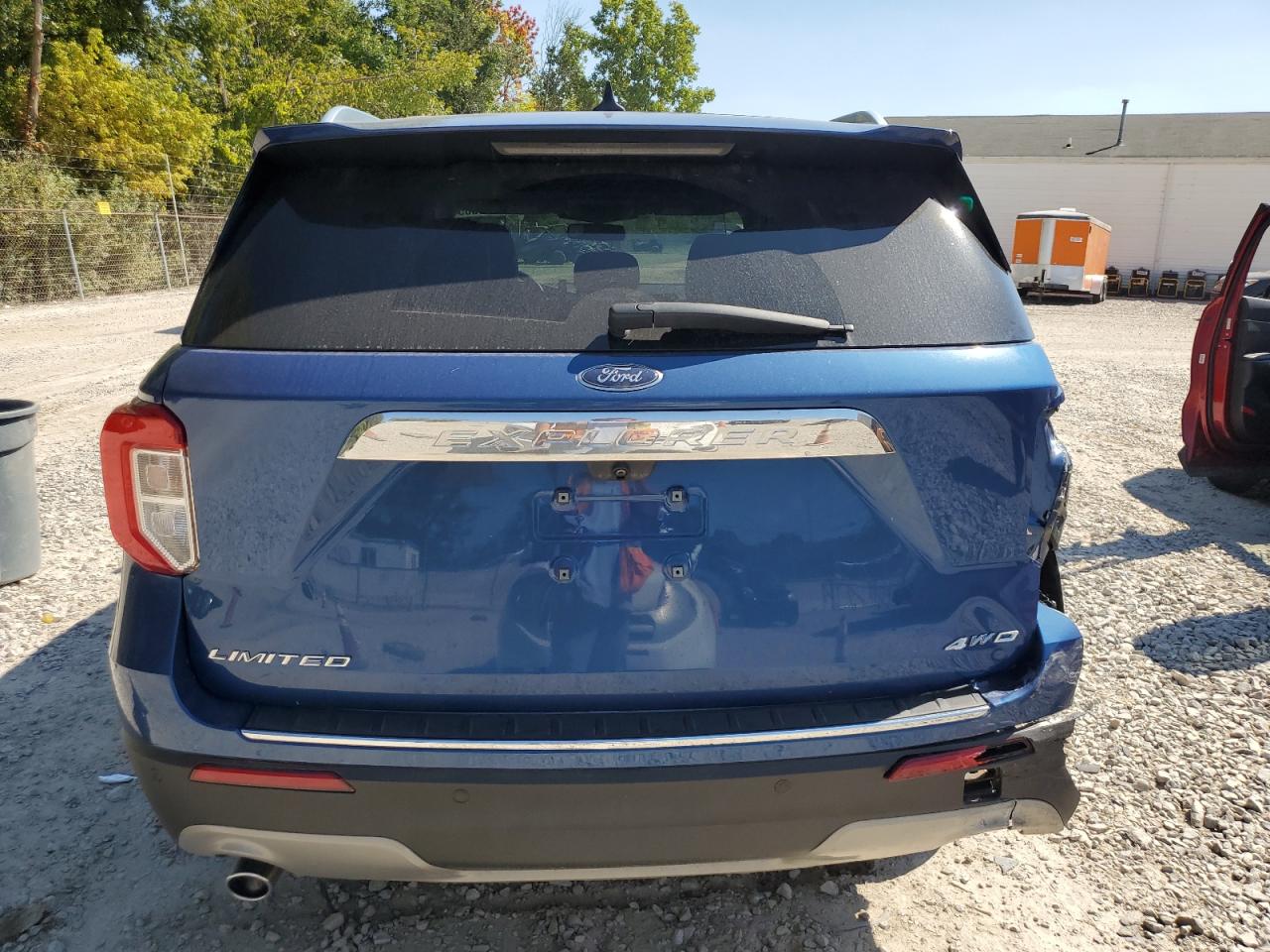 2021 Ford Explorer Limited VIN: 1FMSK8FH1MGC35191 Lot: 80789965