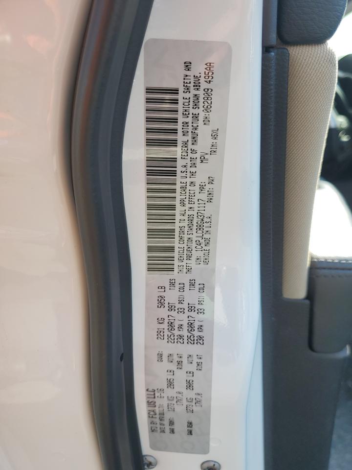 2016 Jeep Cherokee Latitude VIN: 1C4PJLCB8GW371117 Lot: 83858735