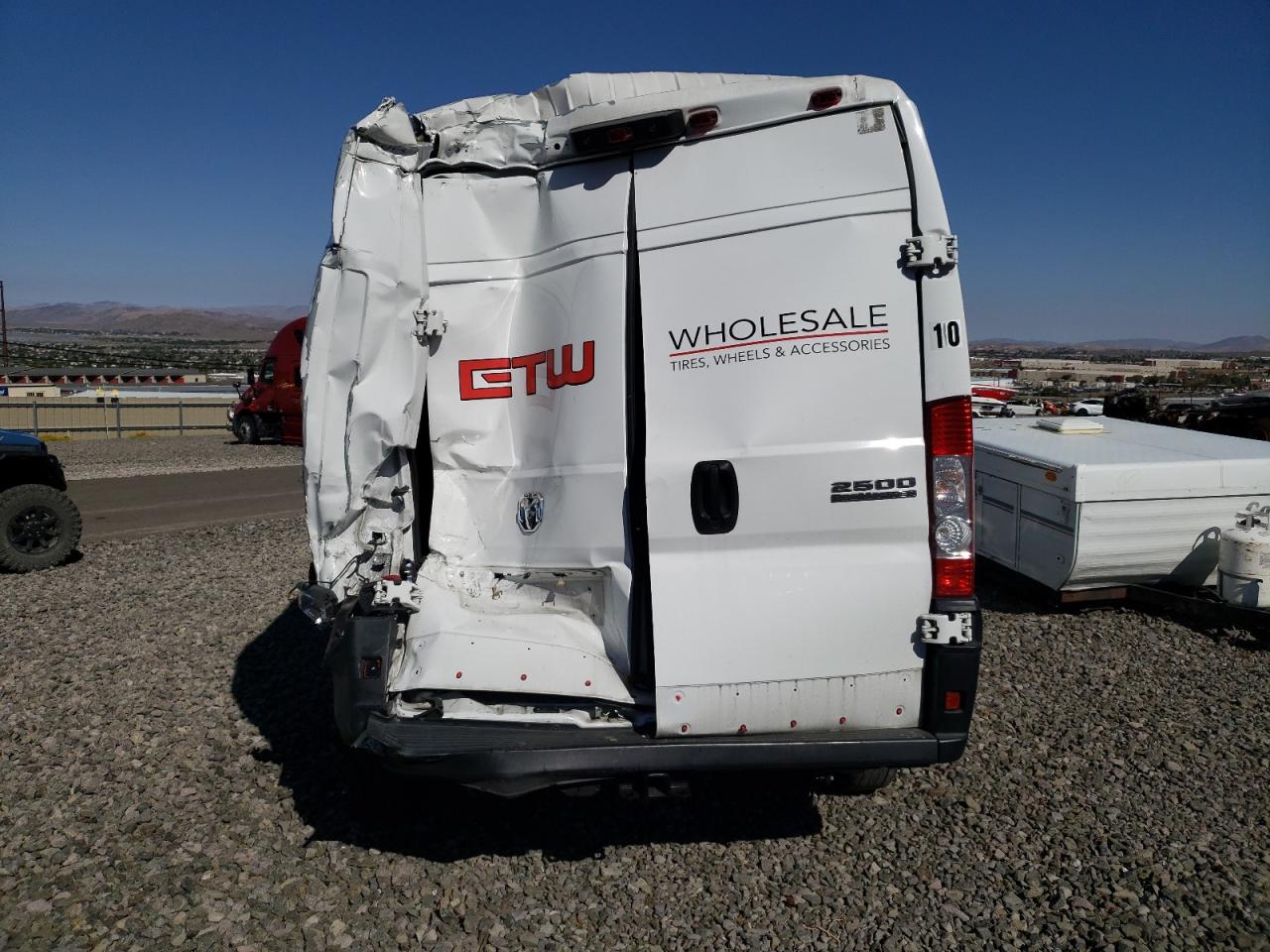 2023 Ram Promaster 2500 2500 High VIN: 3C6LRVDG7PE554734 Lot: 80876245