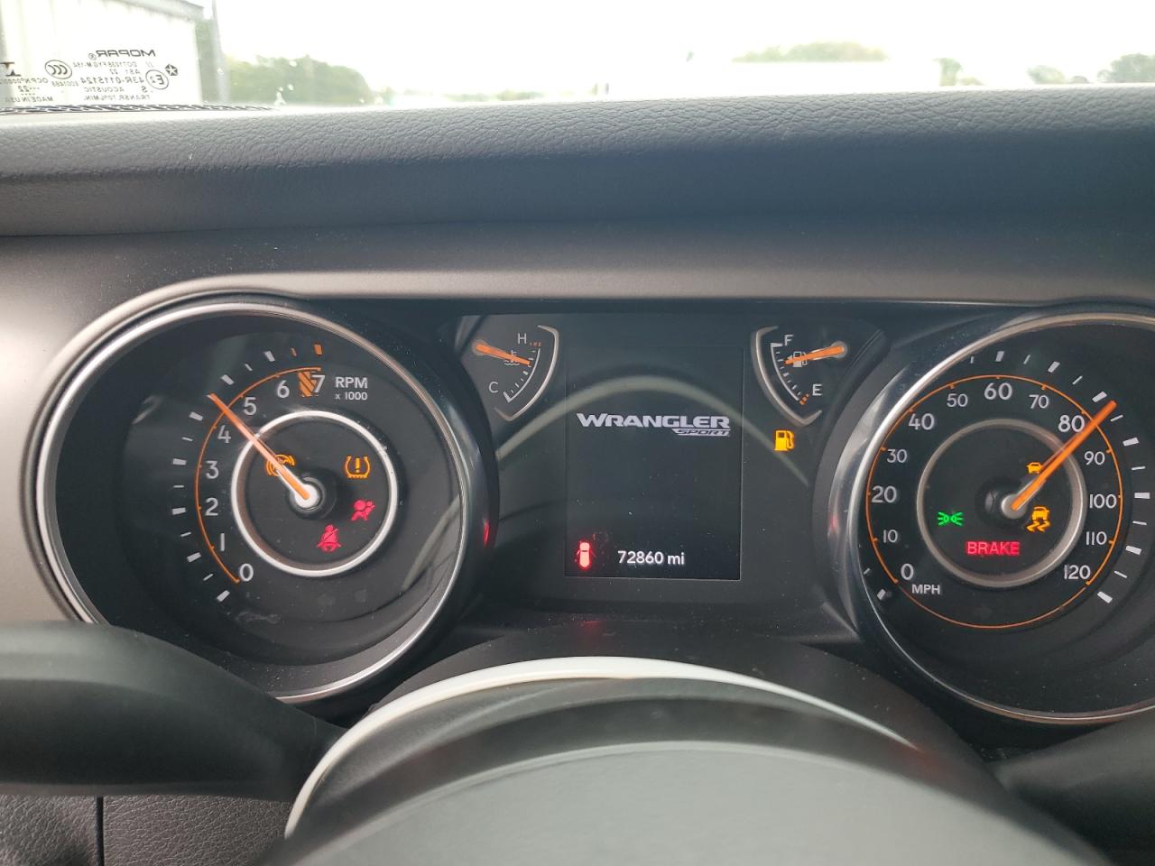 2020 Jeep Wrangler Sport VIN: 1C4GJXAG7LW180773 Lot: 81748145