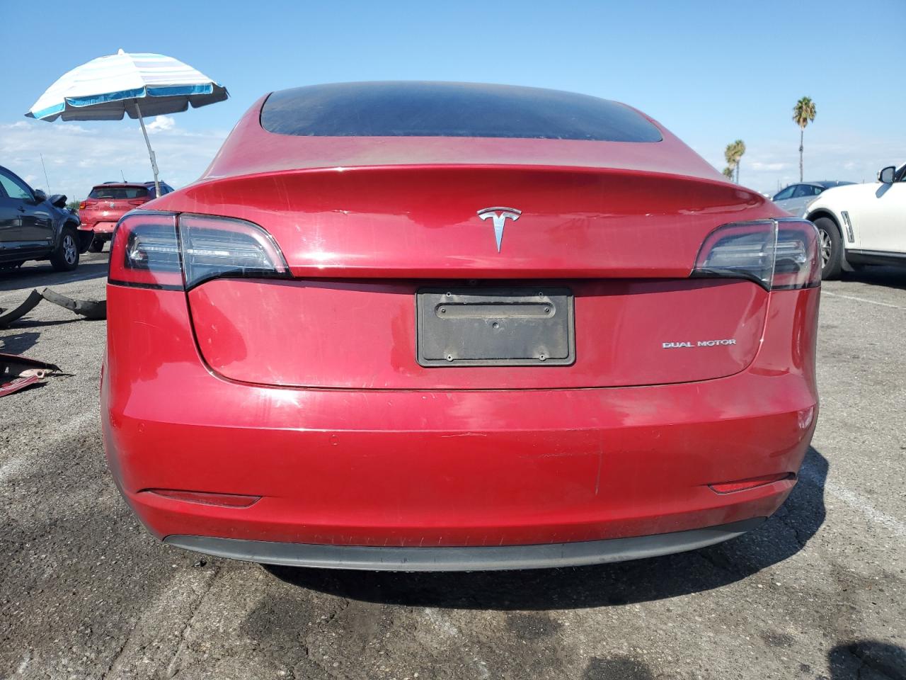 2022 Tesla Model 3 VIN: 5YJ3E1EB3NF190352 Lot: 82104425