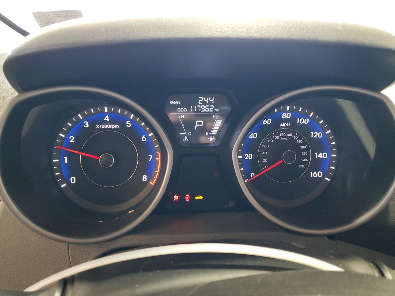 2012 Hyundai Elantra Gls VIN: KMHDH4AE4CU237062 Lot: 81324515